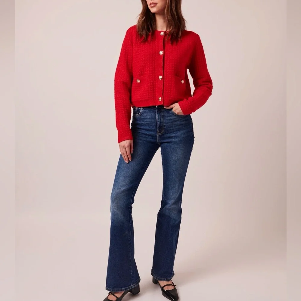 LINE Catalina Cardigan- Scarlett - Picture 3 of 13